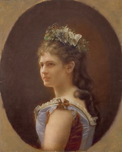 Katharina Schratt, Itävallan keisari Franz Joosefin rakastajatar, 1880.